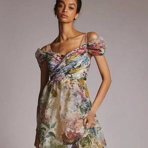 Anthropologie Geisha Designs Floral Maxi Dress Size 2, $360
